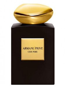 Armani Prive Cuir Noir